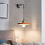 Contemporary Scandinavian Disc Aluminum Iron 1-Light Wall Sconce Lamp For Bedroom