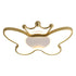 Contemporary Nordic Kids Iron Aluminum Silica Acrylic Butterfly LED Flush Mount Ceiling Light For Bedroom