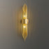 Modern Minimalist Cylindrical Copper Acrylic 2-Light Wall Sconce Lamp For Bedroom