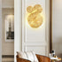 Modern Luxury Full Copper Hollow Lotus Leaf Cluster 3/5/7-Light Wall Sconce Lamp For Living Room