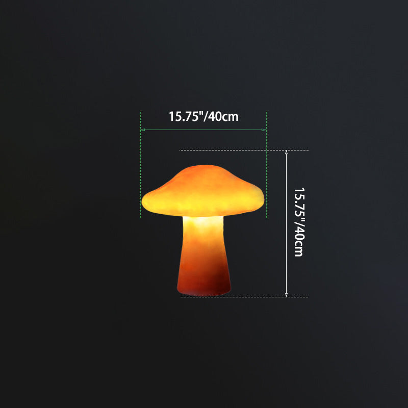 Modern Art Deco Waterproof Solar Resin Mushroom LED Landscape Lighting Outdoor Light For Garden