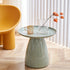 Contemporary Creative Round Cone Plastic PET Coffee Table For Living Room