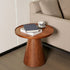 Modern Minimalist Round Wood Coffee Table For Living Room