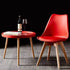 Modern Minimalist Tulip Shape PP Wood Chair Backrest For Living Room