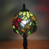 Traditional Tiffany Grape Fruit Stained Glass 1-Light Table Lamp For Bedroom