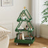 Contemporary Creative Christmas Tree Iron End Table 3-Tier For Living Room