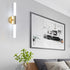 Modern Minimalist Aluminum Iron Cylinder LED Wall Sconce Lamp For Living Room