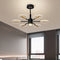 Contemporary Scandinavian Branch Round Iron Acrylic LED Chandelier For Living Room