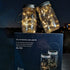 Modern Art Deco Waterproof Solar Glass Stainless Steel Copper Wire Star LED String Lights Outdoor Lighting For Garden
