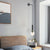 Contemporary Nordic Orb Hardware Glass 1-Light Wall Sconce Lamp For Living Room