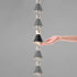 Contemporary Nordic Tapered Aluminum Acrylic LED Pendant Light For Living Room