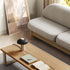 Traditional Chinese Pine Wood Rectangular Coffee Table For Living Room