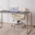 Modern Minimalist Rectangular MDF Stainless Steel Desks For Home Office