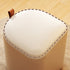 Contemporary Nordic Leather Cylinder Vanity Stool For Bedroom