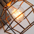 Traditional Vintage Iron Cage Pulley Liftable 1-Light Wall Sconce Lamp For Dining Room