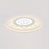 Modern Simplicity Iron Acrylic Round Flower Leave LED Flush Mount Ceiling Light For Living Room