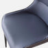 Modern Simplicity Square Cushion Artificial PU Leather Carbon Steel Dining Chair Backrest For Dining Room