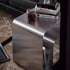 Modern Minimalist Rectangular Stainless Steel End Table 1-Tier For Living Room
