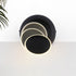 Modern Minimalist Round Rotatable Aluminum PC LED Wall Sconce Lamp For Bedroom