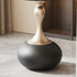 Modern Luxury Gourd Steel Ceramic Metal Coffee Table For Living Room