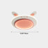 Modern Simplicity Kids Iron Acrylic Rabbit Round LED Flush Mount Ceiling Light For Bedroom