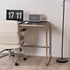 Modern Minimalist Rectangular MDF Stainless Steel Desks For Home Office