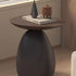 Contemporary Simplicity Geometric Round Resin Coffee Table For Living Room