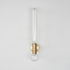 Modern Minimalist Cylinder Striped Glass Iron LED Wall Sconce Lamp For Living Room