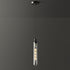 Contemporary Simplicity Brass Glass Strip 1-Light Pendant Light For Living Room