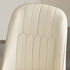 Modern Minimalist Square Rectangle PU Leather Carbon Steel Dining Chair Backrest For Dining Room