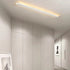 Modern Minimalist Acrylic Long Spotlight Track Light LED Flush Mount Ceiling Light For Living Room