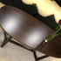 Traditional Vintage Oval Wooden Coffee Table For Living Room