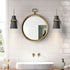 Contemporary Scandinavian Iron Cylinder Horn 1-Light Wall Sconce Lamp For Bedside