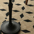 Traditional Vintage Round Lace Wood Coffee Table For Living Room