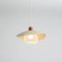 Modern Minimalist Cream Round Pod Iron 1-Light Pendant Light For Living Room