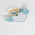 Contemporary Creative Kids Love Wings Iron Aluminum Acrylic Silicone LED Flush Mount Ceiling Light For Bedroom