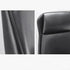 Modern Minimalist Rectangular High Back Leather Carbon Steel Desk Chair For Home Office
