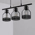 Traditional Vintage Iron Cage 3/4/5-Light Island Light Chandelier For Dining Room