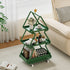 Contemporary Creative Christmas Tree Iron End Table 3-Tier For Living Room