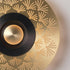 Modern Minimalist Round Concentric Circle Iron LED Wall Sconce Lamp For Bedroom