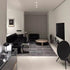Modern Minimalist Rectangular Stainless Steel End Table 1-Tier For Living Room
