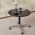 Modern Minimalist Round Branch Base Liftable Removable Density Plate Aluminum Alloy Coffee Table For Living Room