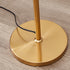 Traditional Retro Dome Tassel Iron Fabric 1-Light Standing Floor Lamp For Living Room