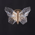 Contemporary Creative Butterfly Hardware Aluminum Acrylic LED Wall Sconce Lamp For Living Room