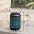 Contemporary Creative Solar Waterproof Iron Cylinder Starry Sky Light LED Lawn Light For Garden