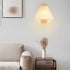 Contemporary Nordic Iron PVC Cubic Pleated 1-Light Wall Sconce Lamp For Bedside
