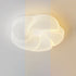 Modern Minimalist PE Cookie Cloud Shape Iron LED Flush Mount Ceiling Light For Bedroom