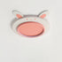 Modern Simplicity Kids Iron Acrylic Rabbit Round LED Flush Mount Ceiling Light For Bedroom