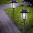 Modern Minimalist Waterproof Solar Cylinder Hardware ABS LED Outdoor Landscape Light For Garden