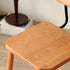 Contemporary Nordic Square Wood Iron Bar Stool Backrest Footrest For Dining Room